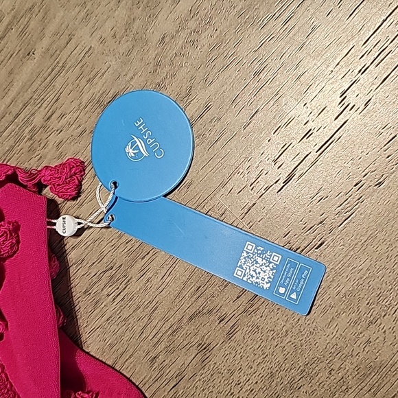 NWT CupShe Swimsuit Sarong Style Cover Up Size Small - Picture 2 of 5